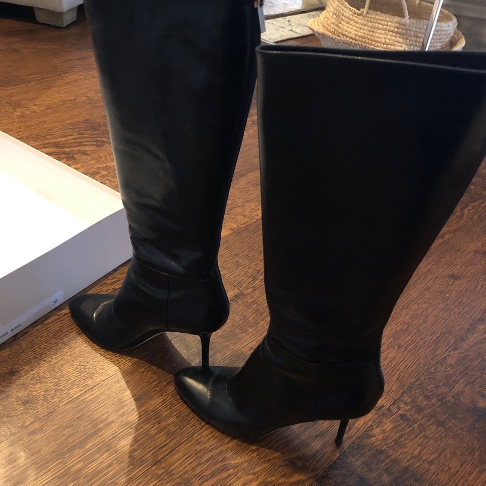 Black Leather Boots